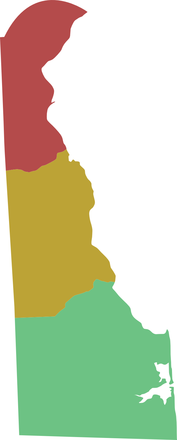 Delaware Regions Map