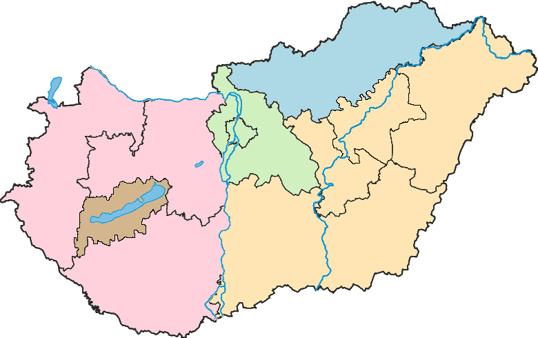 Hungary Colour Map