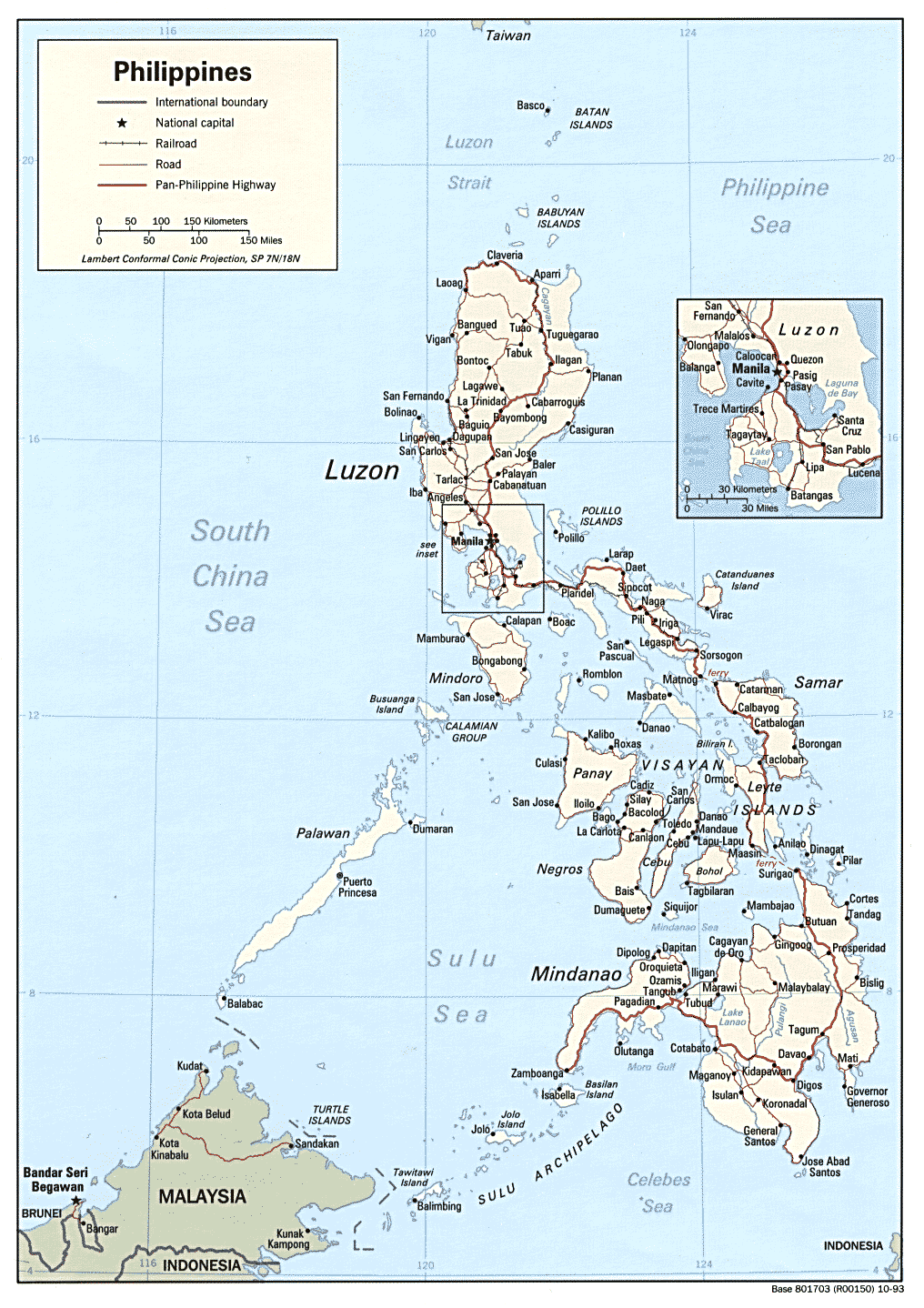 Map Of Luzon •