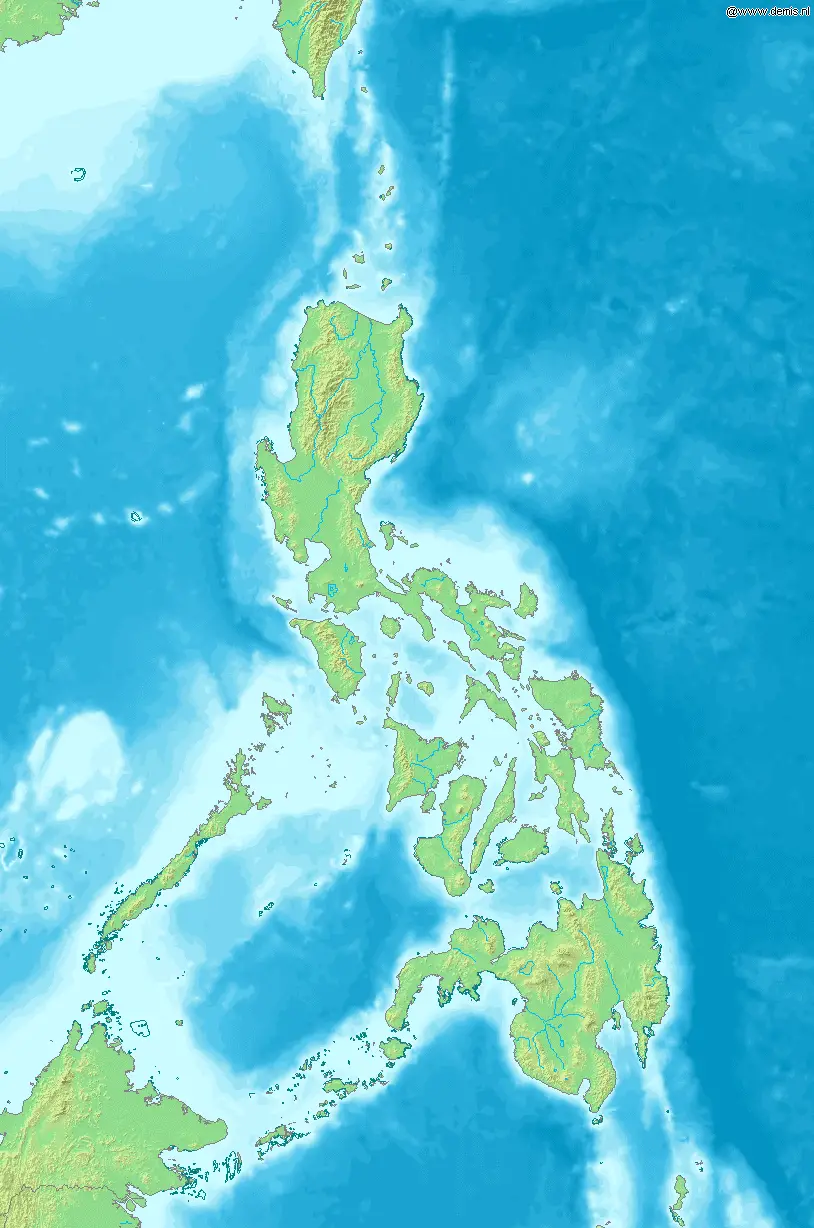 Map of the Philippines Demis