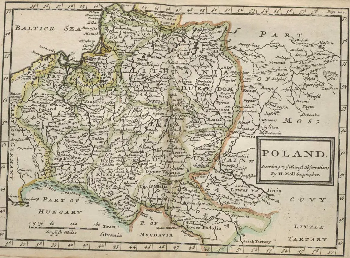 Poland Historical Map