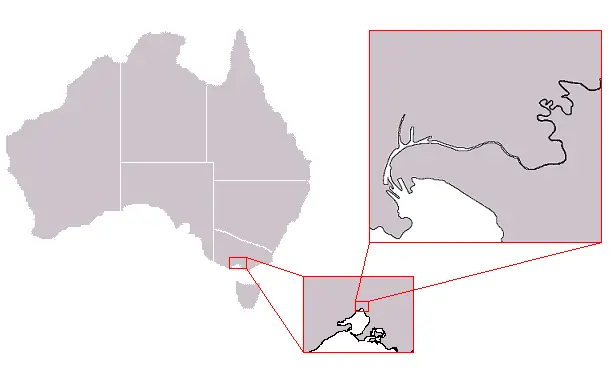 Australia Melbourne Inner Locator