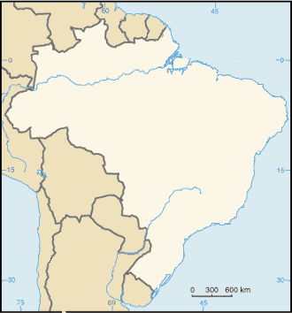 Brazil Map Blank