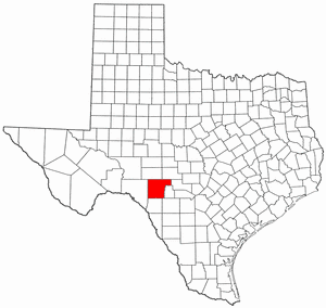 texas edwards county maps map mapsof file bytes screen type
