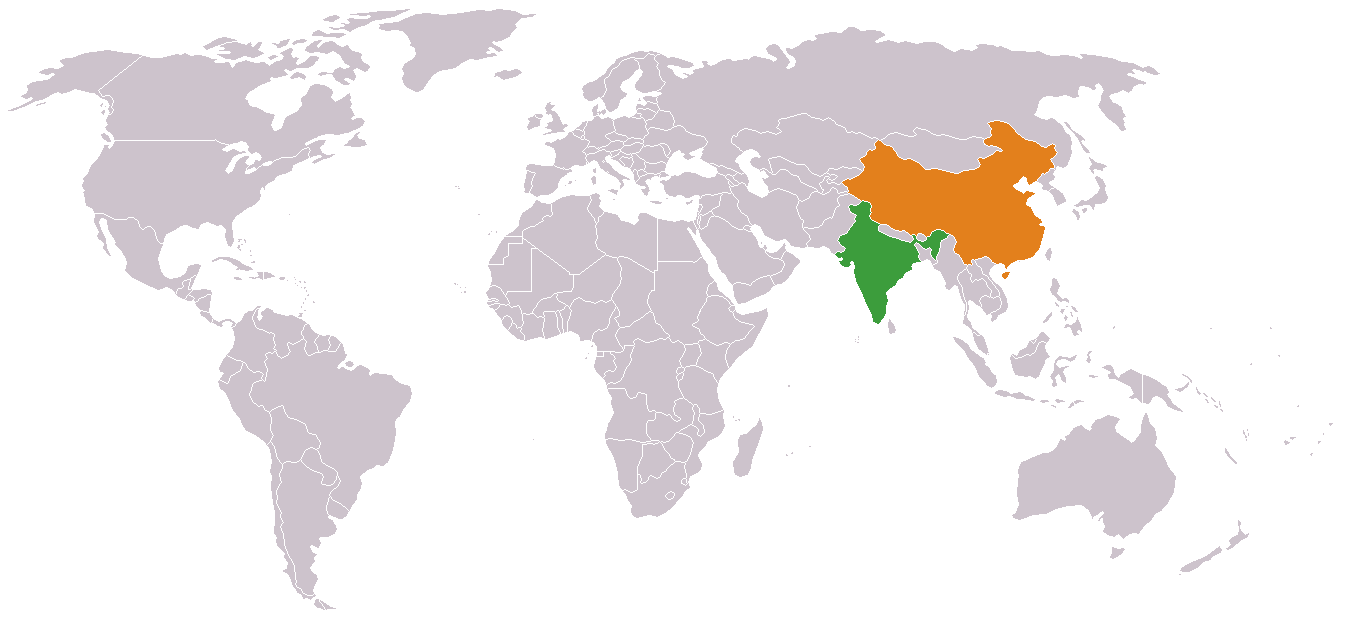 India China Locator