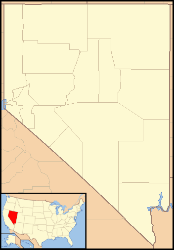 Nevada Locator Map With Us