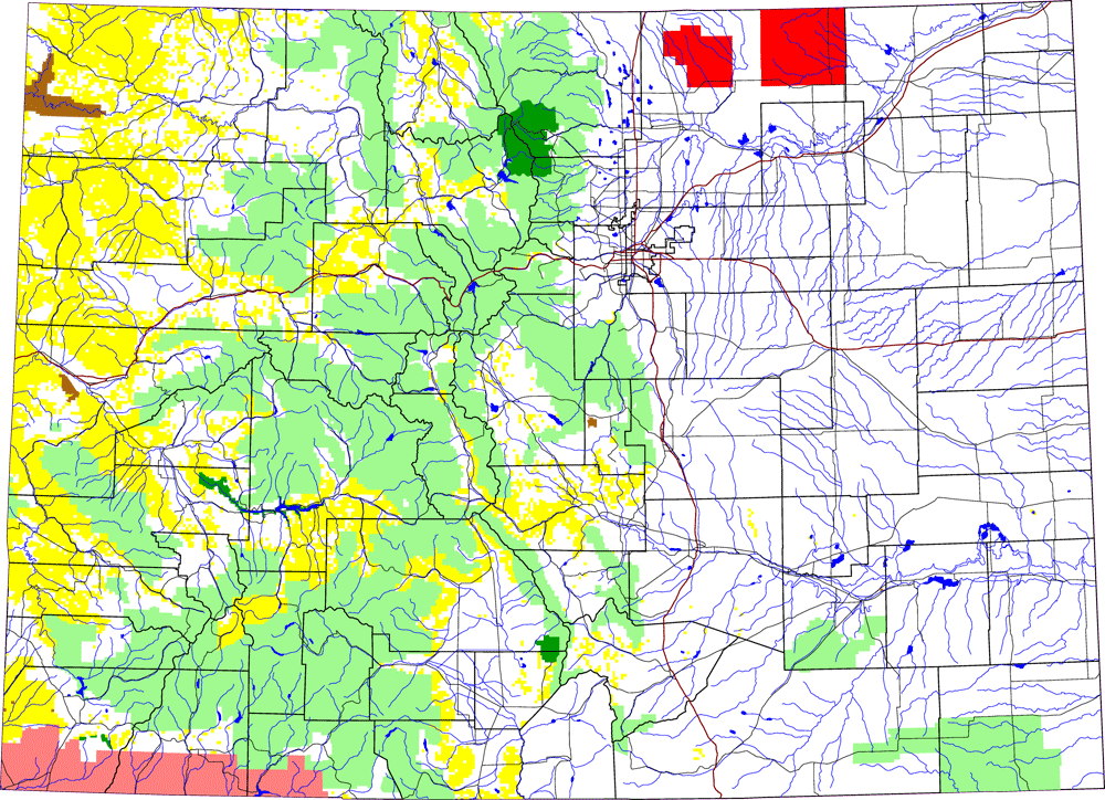 Pawnee National Grassland Location In Colorado