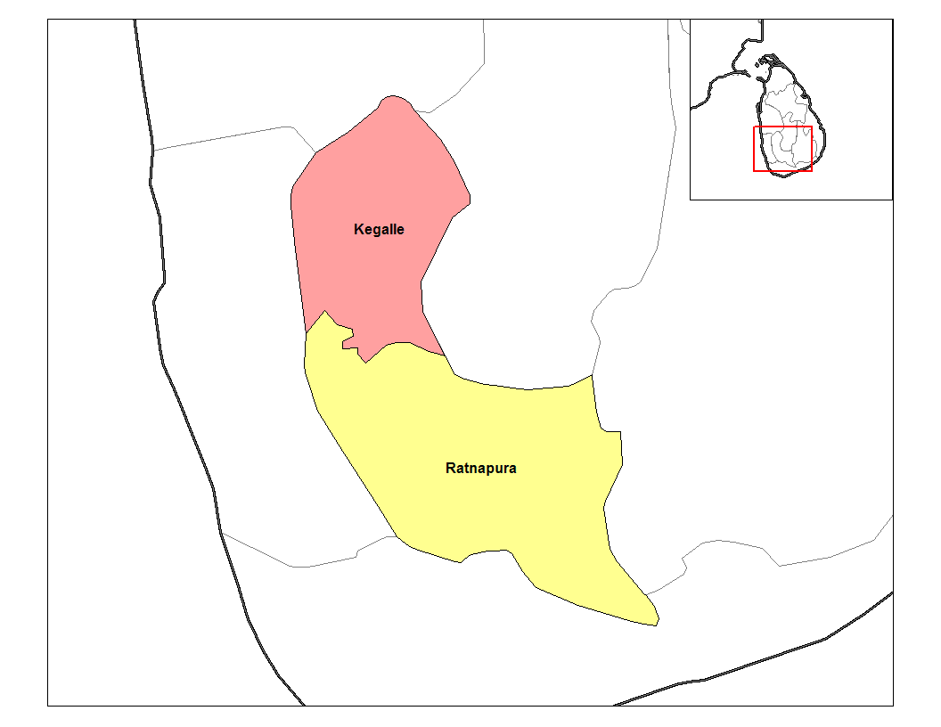 Sabaragamuwa Districts
