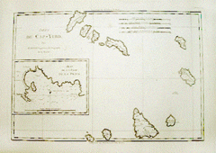 1780 Map of Cape Verde
