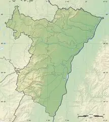 Bas Rhin Department Relief Location Map