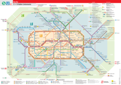 Berlin Metro System Map