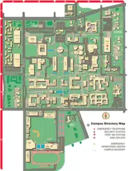 California Institute of Technology Campus Map 1