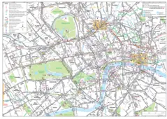 London Detailed Road Map