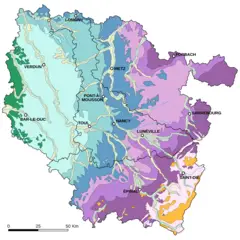 Lorraine Geologic Map