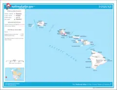 Map of Hawaii Na