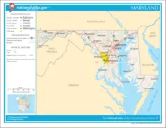 Map of Maryland Na 1