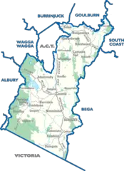Monaro City Map