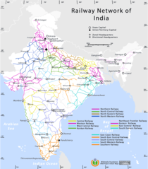 Railway Network Map