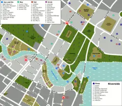 Singapore Riverside Map