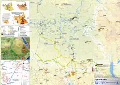 South Sudan Map Detailed