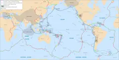 Tectonic Plates Boundaries Detailed