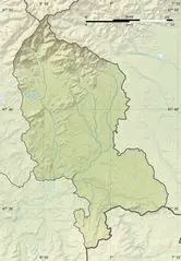 Territoire De Belfort Department Relief Location Map