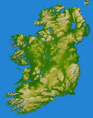 Topography Ireland
