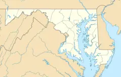 Usa Maryland Location Map