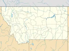 Usa Montana Location Map