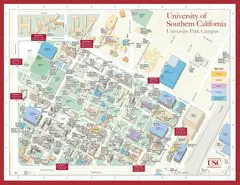 University of Southern California Campus Map