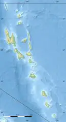 Vanuatu Relief Map