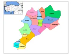 Afyonkarahisar Districts