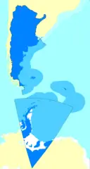 Argentine Map of Argentina