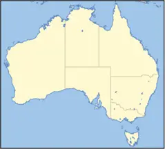 Australia Locator Map