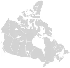 Canada Blank Map