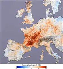 Canicule Europe 2003