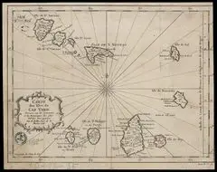Cape Verde 1746 Map