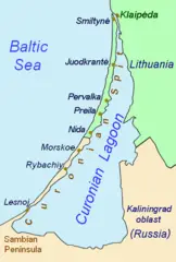 Curonian Spit And Lagoon
