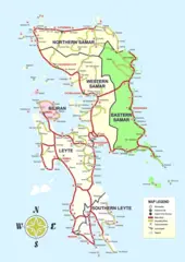 Eastern Visayas Map