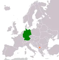 Germany Kosovo Locator 1