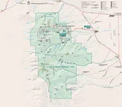 Great Basin National Park Map 2007 04