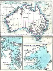 Historical Map Australia