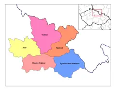 Hradec Kralove Districts