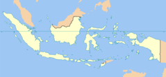 Indonesia Blank Map