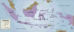 Indonesia Country Map