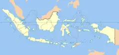 Indonesia Provinces Blank Map