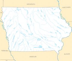 Iowa Rivers And Lakes