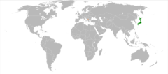 Japan Kosovo Locator 1
