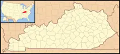 Kentucky Locator Map With Us