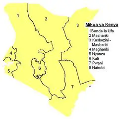 Kenya Mikoa